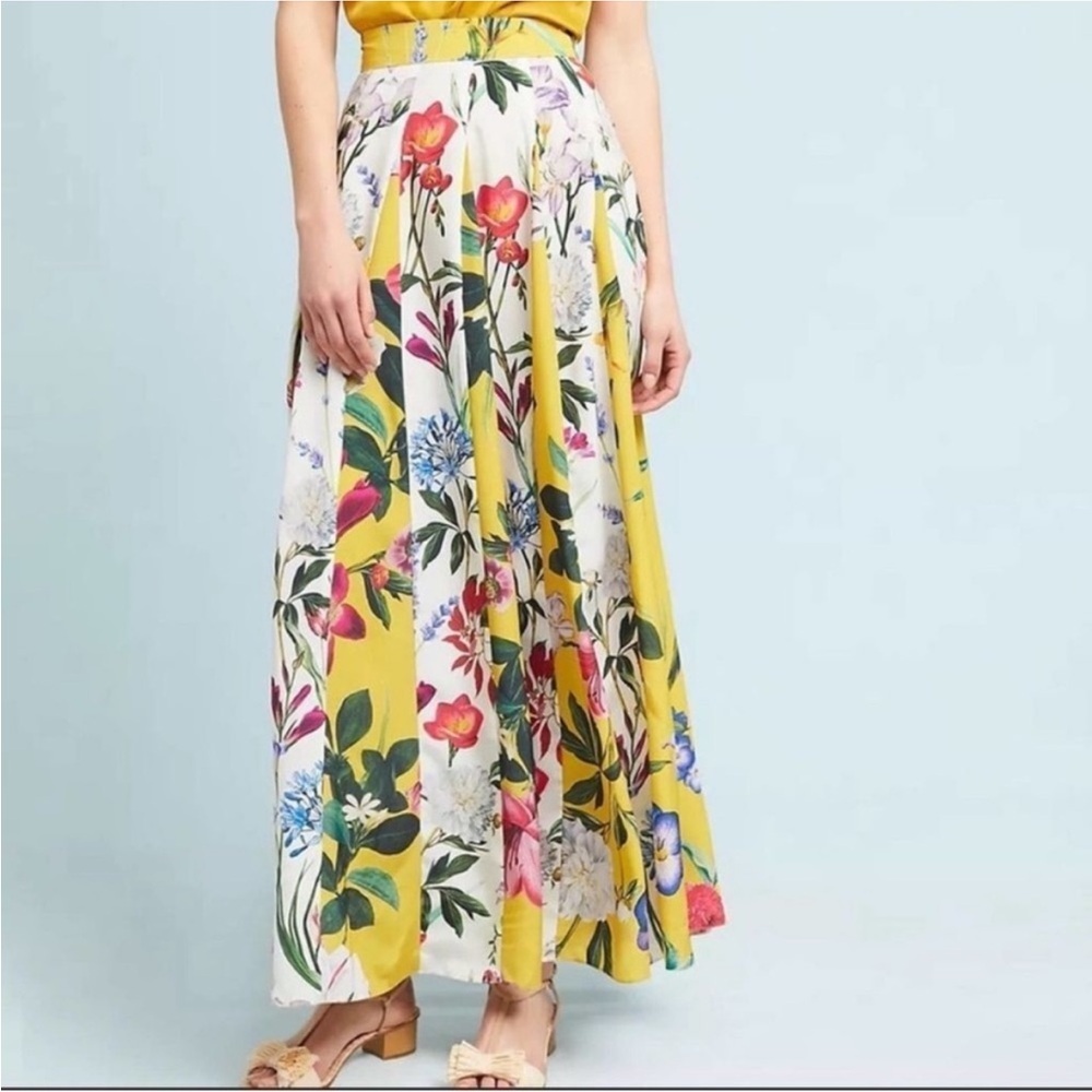 Rococo Sand floral maxi skirt